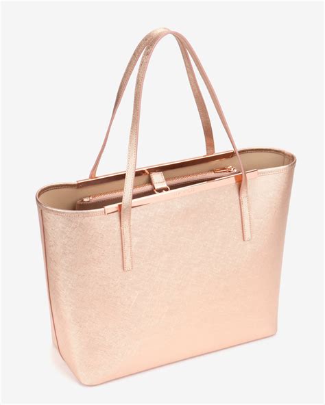 ted baker rose gold metallic fabric|Ted Baker Bags & Handbags for Women for sale .